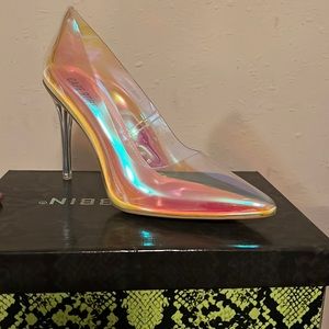 Color clear heels